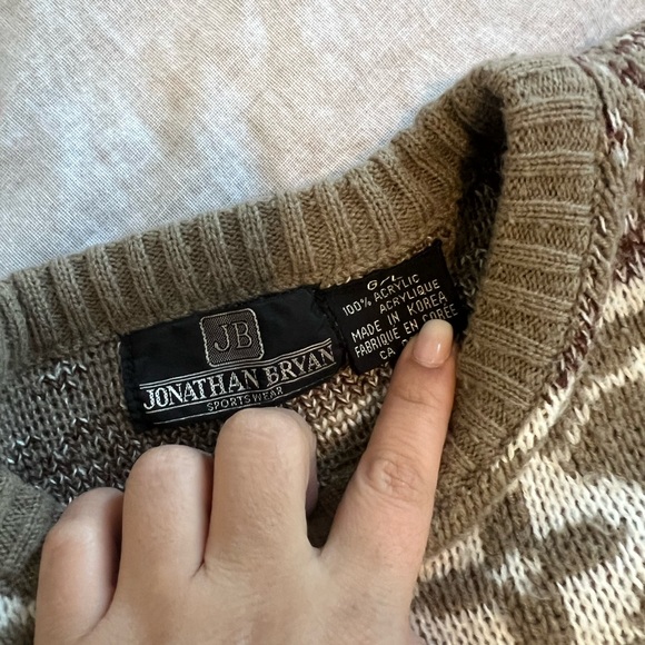 Vintage Jonathan Bryan Sweater - Picture 3 of 5